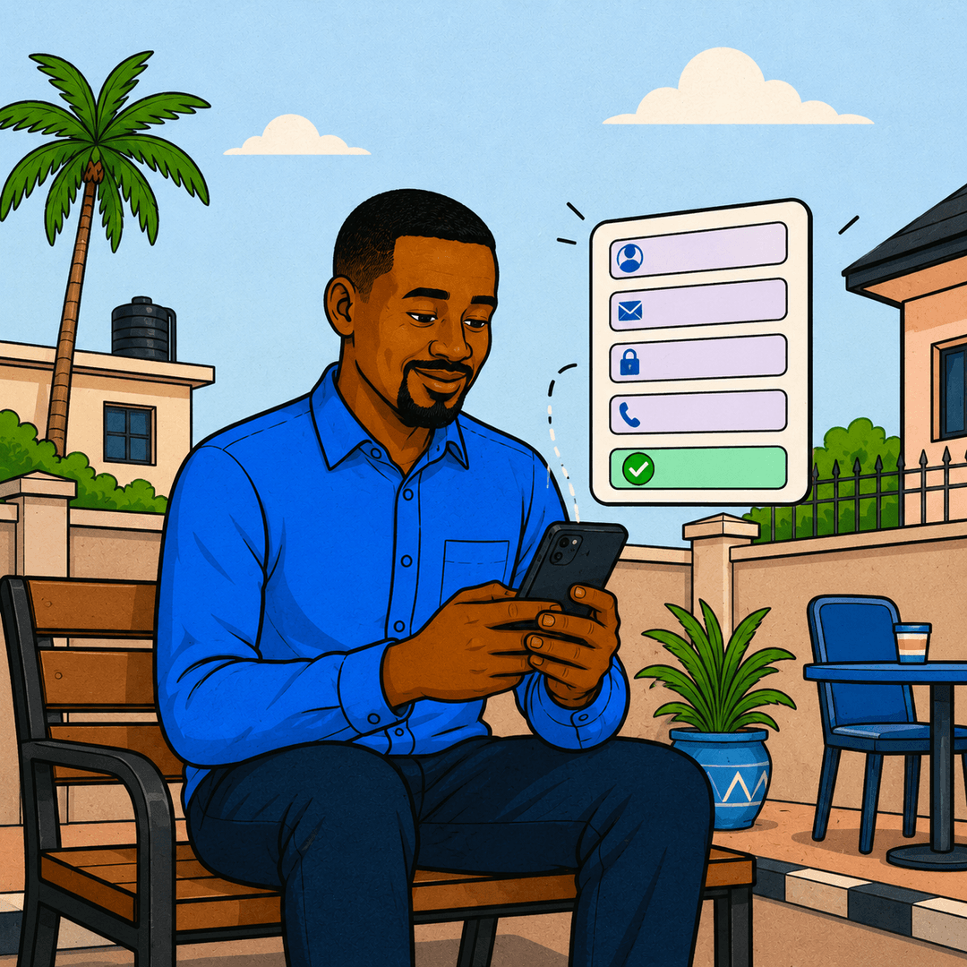 Sign-up form with email field and verification code prompt