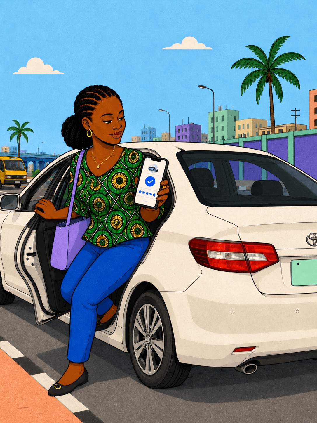 Confirm pickup and drop-off, every trip.